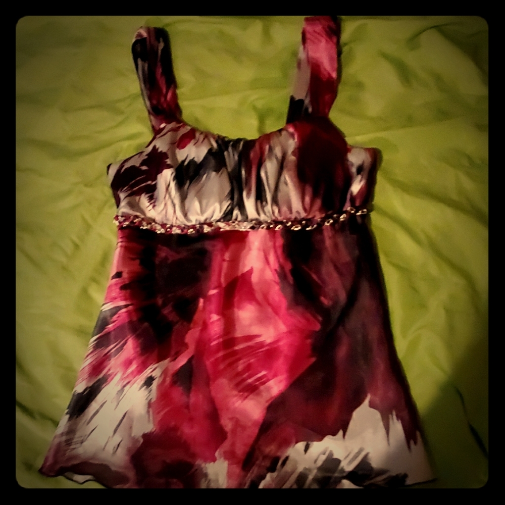 B Works Womens Medium Top